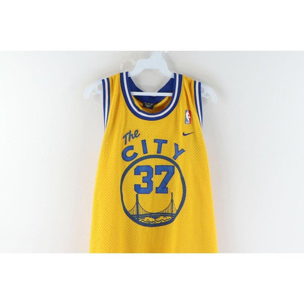 Vintage Nike Mens XL Golden State Warriors The City Van Exel Basketball Jersey - Picture 2 of 12